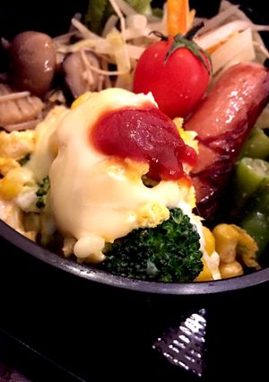 お弁当にも♪卵とブロッコリーのチーズ炒め-レシピのメイン写真