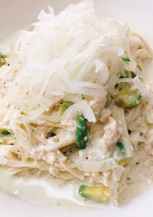 アボカドと豆腐のクリーミーそうめん-レシピのメイン写真