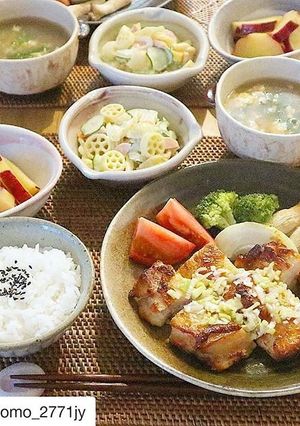 柔らかチキンステーキの葱塩あんかけ-レシピのメイン写真