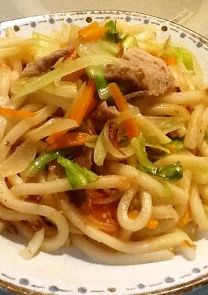 焼うどん-レシピのメイン写真