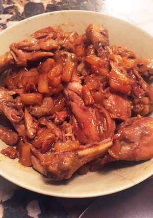 チキンのパイナップル煮-レシピのメイン写真