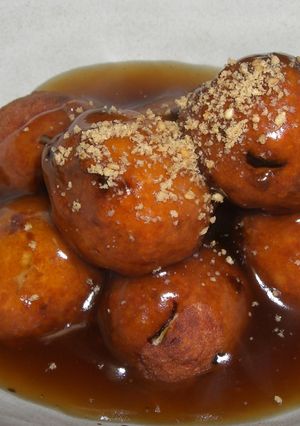 おからと鶏ひき肉の甘辛揚げ団子-レシピのメイン写真