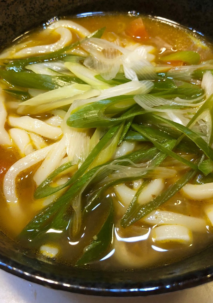 残りカレーで☆カレーうどん〜無添加-レシピのメイン写真