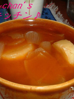 韓国風じゃがいもスープ ~コチュジャン~-レシピのメイン写真