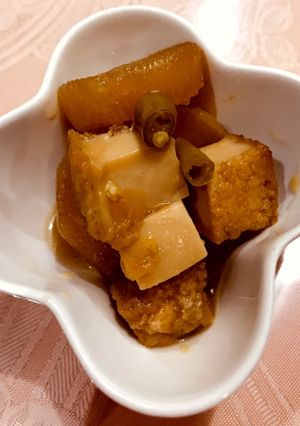 大根と厚揚げのピリ辛煮-レシピのメイン写真
