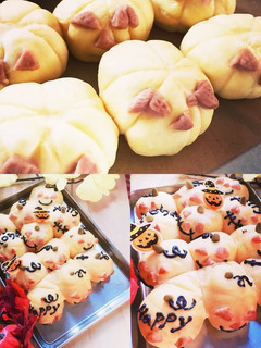 ハロウィンちぎりパン-レシピのメイン写真