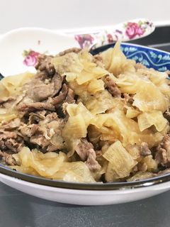 大根と豚肉の炒め煮-レシピのメイン写真