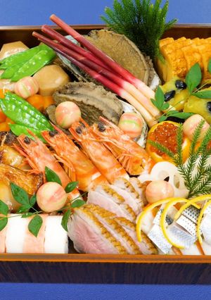 【簡単ミニおせち】盛り付け-レシピのメイン写真