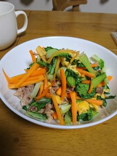チンゲン菜の中華炒め-レシピのメイン写真