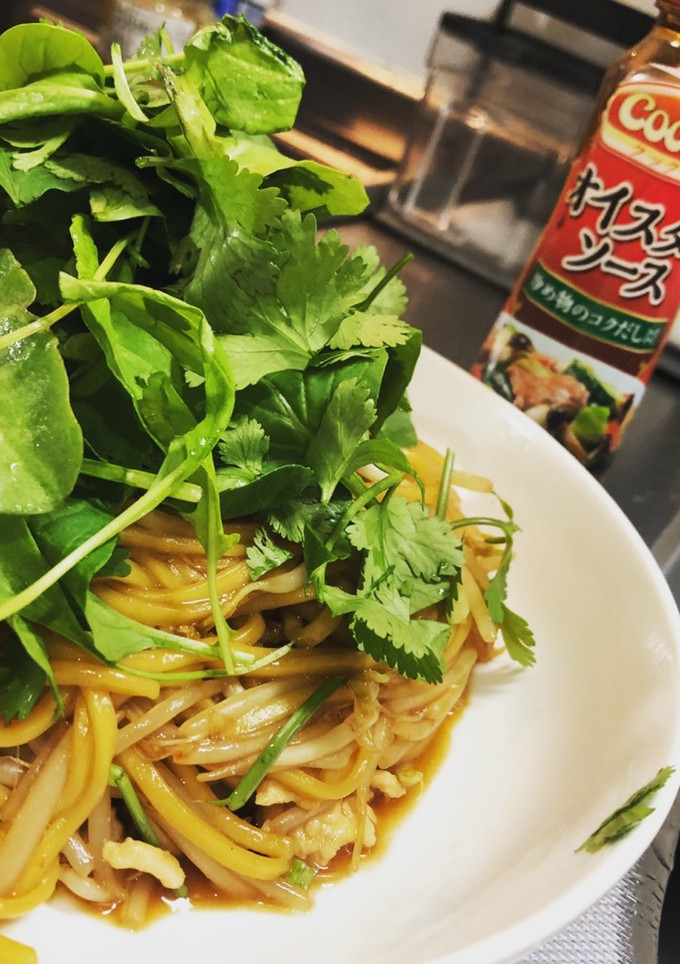 オイスターソースで焼きそば。中華風-レシピのメイン写真