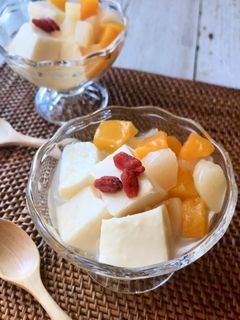 あま酒杏仁豆腐-レシピのメイン写真