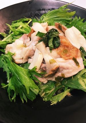 腹ペコ男子パクパク!鶏肉の梅煮-レシピのメイン写真