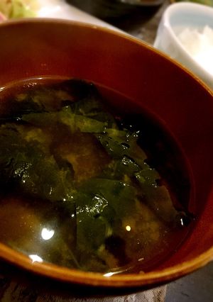 わかめとあおさのお味噌汁-レシピのメイン写真