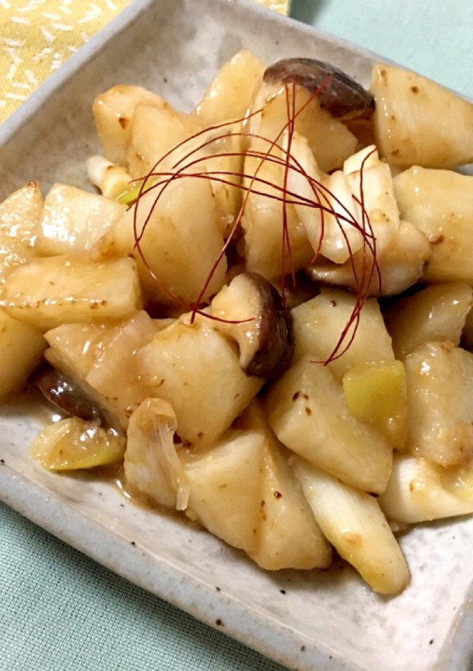 間違い無し！長芋の甘味噌炒め☆-レシピのメイン写真
