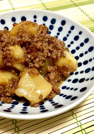 肉じゃがより簡単！じゃがいものそぼろあんかけ-レシピのメイン写真