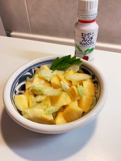 柿とセロリのサラダ-レシピのメイン写真