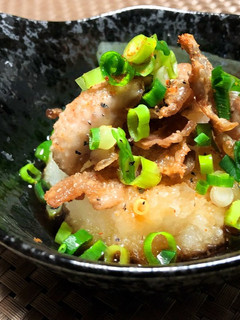 激ウマおつまみ!鶏皮おろしポン酢-レシピのメイン写真