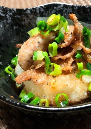 激ウマおつまみ！鶏皮おろしポン酢-レシピのメイン写真