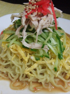金ごま焙煎ナッツで♪冷やし中華-レシピのメイン写真