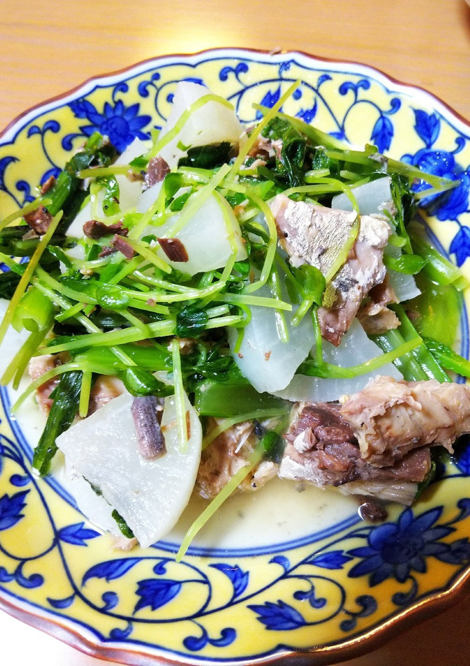 サバ缶と野菜の煮物-レシピのメイン写真