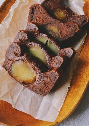 栗のチョコテリーヌ-レシピのメイン写真