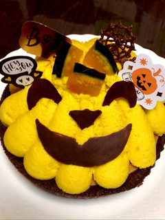 ハロウィン☆かぼちゃのタルト-レシピのメイン写真
