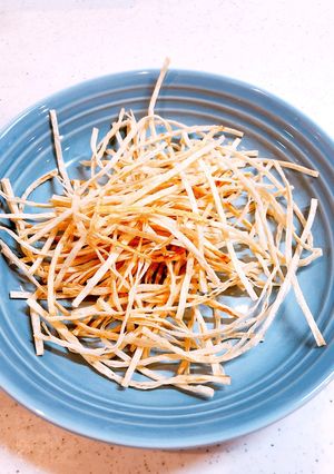 簡単おつまみ♡焼きかまのごま油炒め-レシピのメイン写真