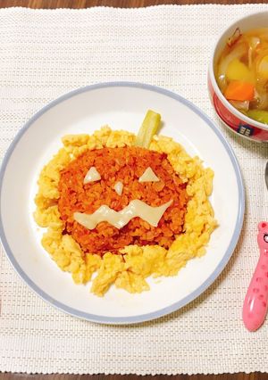 ☆ハロウィン☆ごはん-レシピのメイン写真
