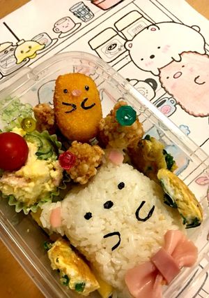 すみっこぐらしのキャラ弁-レシピのメイン写真