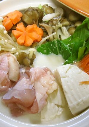 しょうがでぽかぽか!3種のきのこ豆乳鍋-レシピのメイン写真