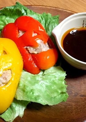 ジャックオーランタン肉詰め-レシピのメイン写真