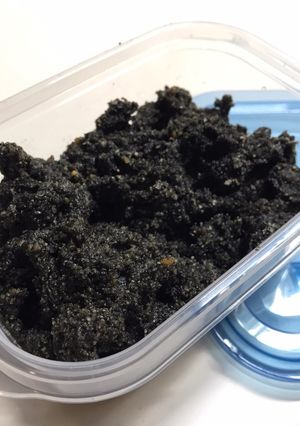 ご飯のお供に★1:1:1で簡単黒ごま味噌-レシピのメイン写真