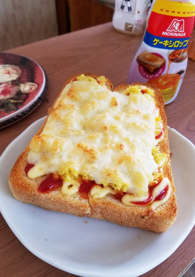 さつまいもピザトースト-レシピのメイン写真