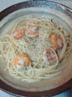 エビのパスタ-レシピのメイン写真