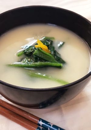 ほっこり♡蕪のお味噌汁〜白味噌仕立て〜-レシピのメイン写真