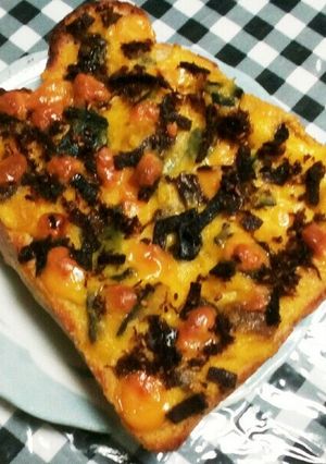 朝食におかか昆布の南瓜チーズトースト★-レシピのメイン写真