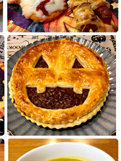 ハロウィンミートパイ-レシピのメイン写真