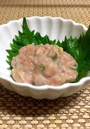 まぐろすき身のヨーグルト和え-レシピのメイン写真