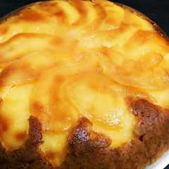 รูปของ 炊飯器で簡単りんごケーキ