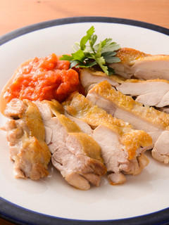 チキンソテーのフレッシュトマトソース-レシピのメイン写真