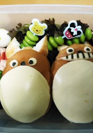 キャラ弁　トトロ-レシピのメイン写真