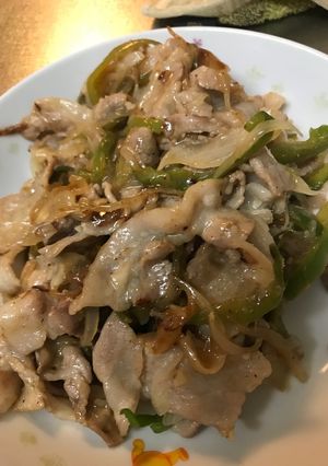 ピーマンと豚肉のゆず胡椒炒め-レシピのメイン写真