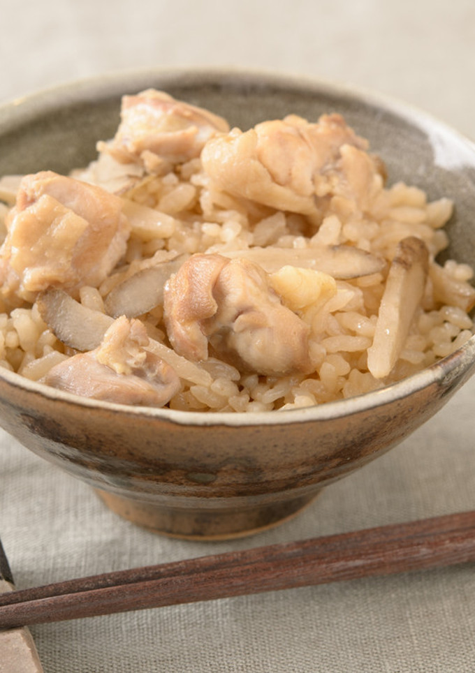 鶏ごぼうの炊き込みご飯-レシピのメイン写真