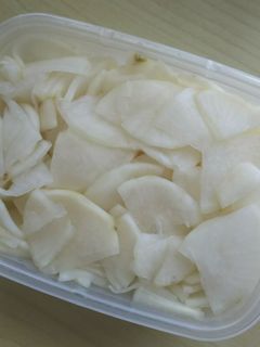 大根の漬物-レシピのメイン写真