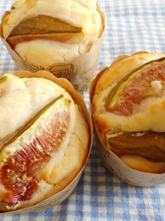 いちじくの甘酒米粉マフィン-レシピのメイン写真