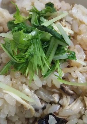 なめ茸できのこごはん-レシピのメイン写真