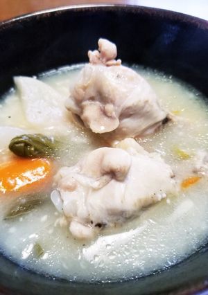 ☆美味し～い♪サムゲタン圧力鍋で簡単に☆-レシピのメイン写真