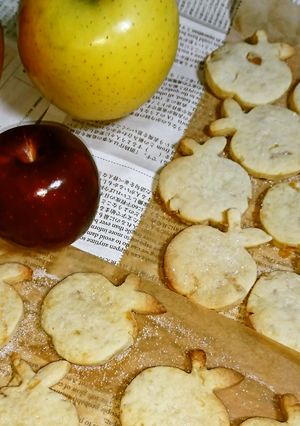 本格りんごさくさくクッキー はかり不要-レシピのメイン写真