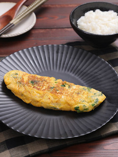 朝食も◎ほうれん草としらすの和風オムレツ-レシピのメイン写真