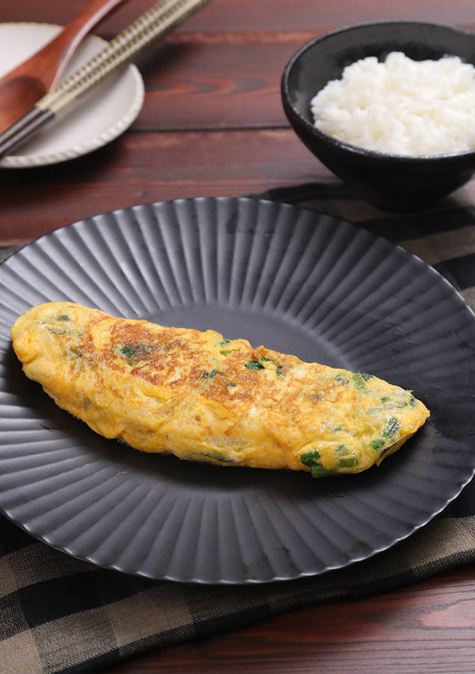 朝食も◎ほうれん草としらすの和風オムレツ-レシピのメイン写真